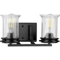 Winslett Collection Black Two Light Bath