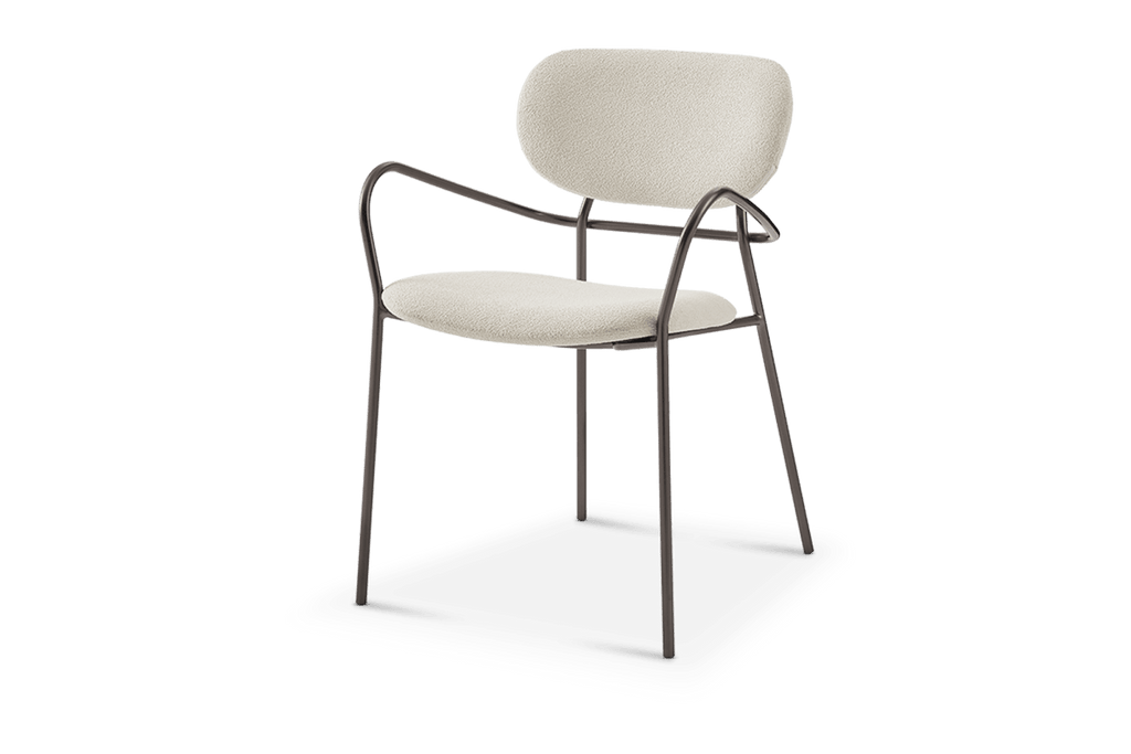 Winslow Performance Bouclé Dining Arm Chair