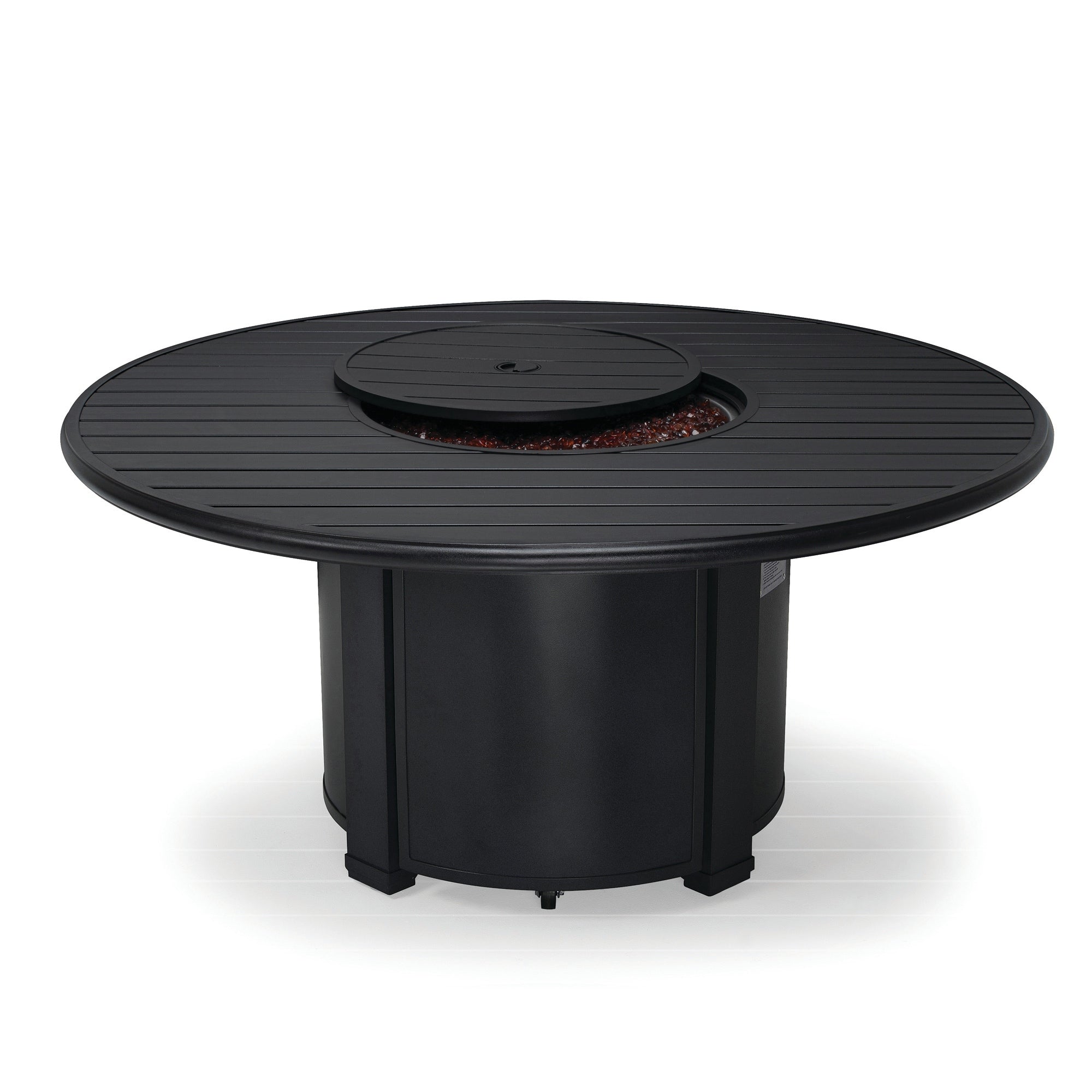 Winston 54 Inch Round Slat Top Fire Pit