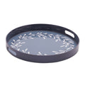 Winter Botanical Wreath Tray 13.5 D