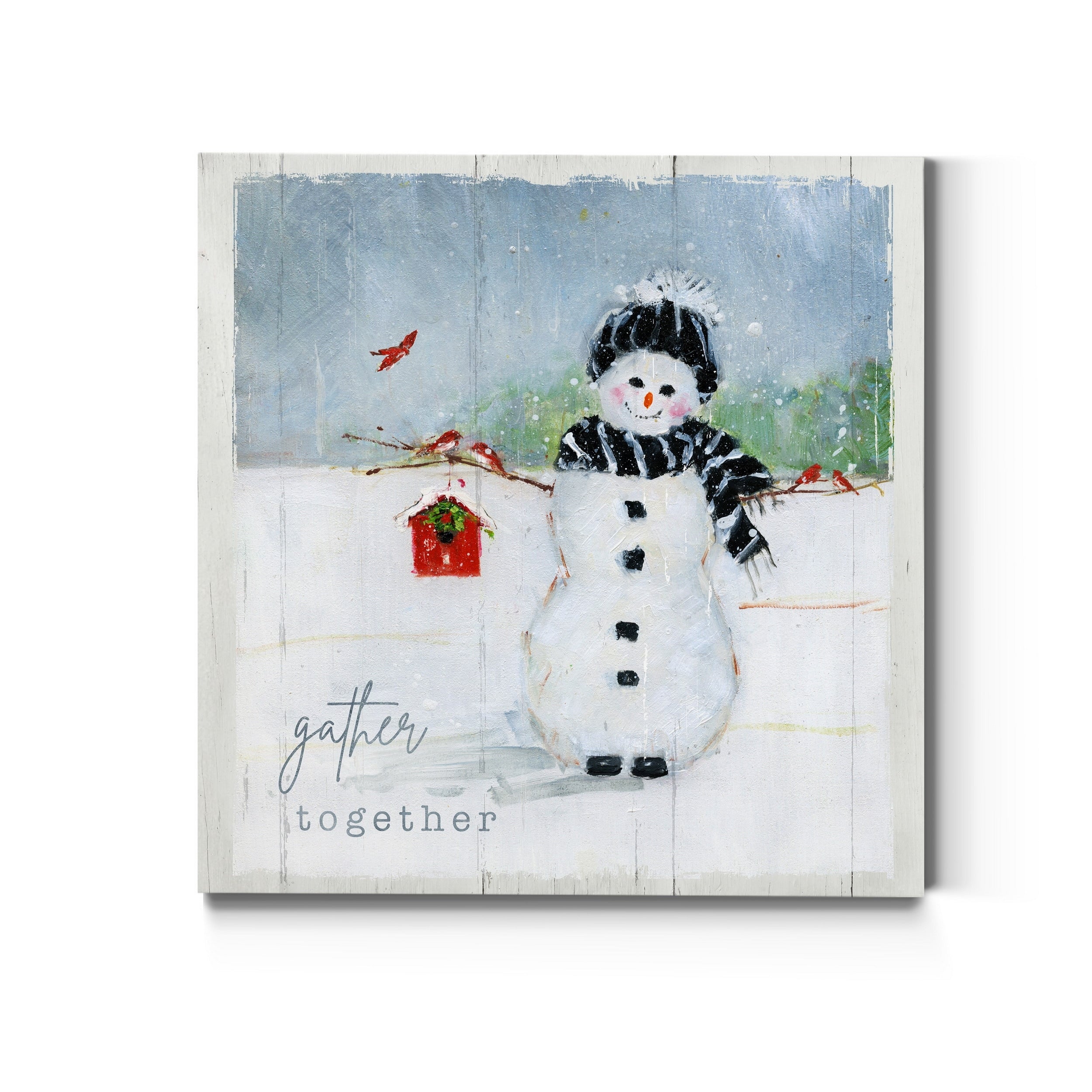 Winter Days Premium Gallery Wrapped Canvas Ready To Hang