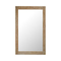 Winter Floor Mirror Mixed Reclaimed Wood Frame Traditional Profile Natural Variation And Character Natural