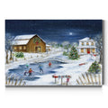 Winter Wonderland Premium Gallery Wrapped Canvas Ready To Hang