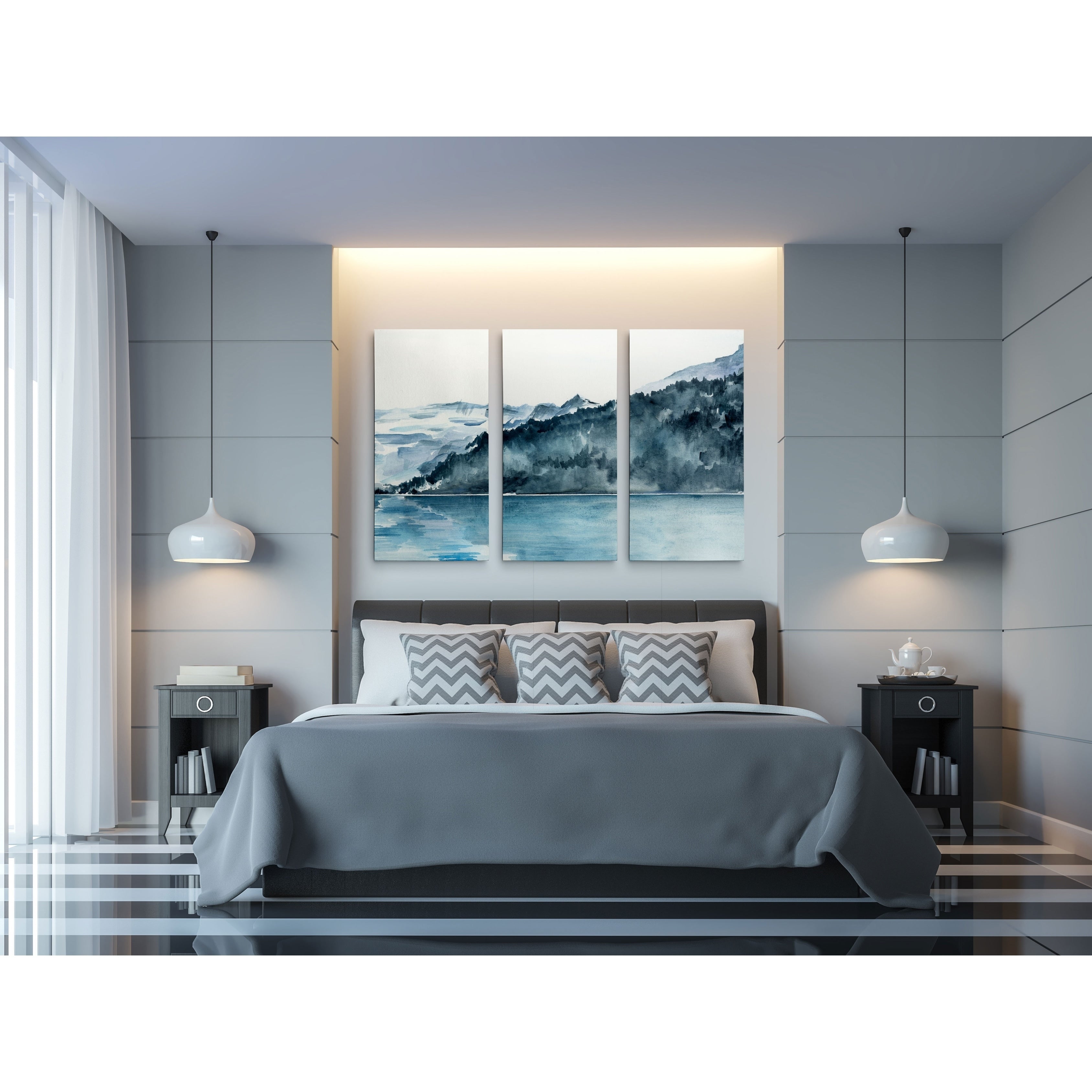 Winterfjords Ii A Premium Multi Piece Art Available In 3 Sizes