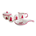 Euro Ceramica Winterfest 5 Piece Accessory Set