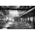 Winton Motor Carriage Company Black And White Gallery Wrapped Canvas