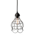 Wire 6 Inch Wide 1 Light Mini Pendant In Oil Rubbed Bronze 6In W X 6In D X 12In H