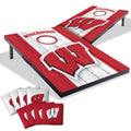 Wisconsin Badgers Ncaa Compact 2X3 Tailgate Cornhole Board Set
