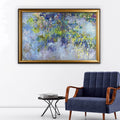 Wisteria Claude Monet Gold Frame