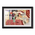 Woman With Anemones C 1920 1921 Henri Matisse Custom Framed Print