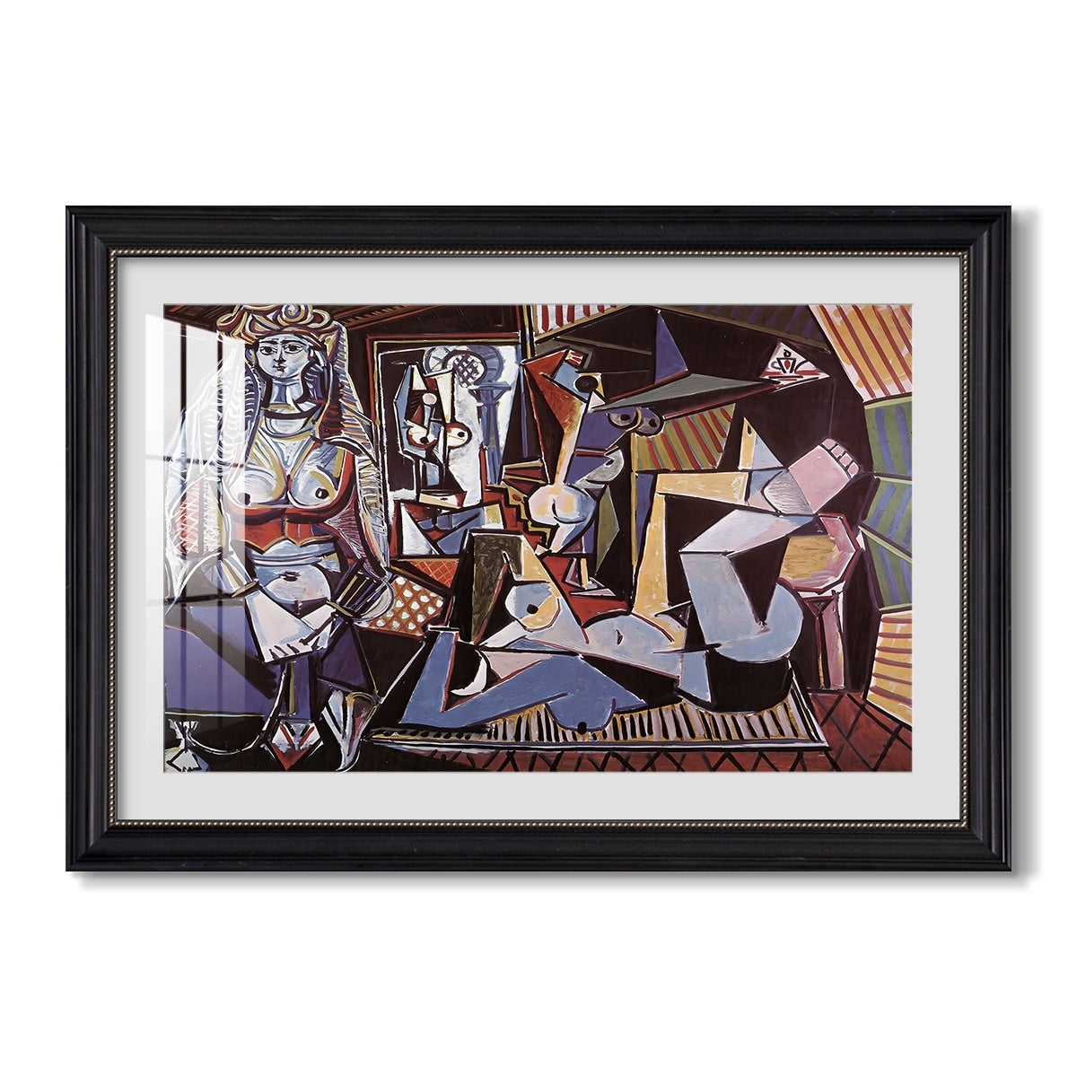 Women Of Algiers 1955 Pablo Picasso Custom Framed Print