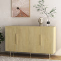 Wood Buffet Cabinet Credenza With Adjustable Shelves Accent Cabinet Console Cabinet Storage Cabinet