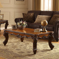 Wood Coffee Table In Cherry Brown