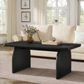 Wood Coffee Table 47 Inch Living Room Center Table