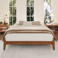 Wood Full Queen King Size Platform Bed Frame