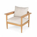 Wood Lounge Chair Leisure Chair Sofa Chair With Cushions Padded Chair Office Chair Reception Chair Side Chair