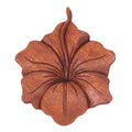 Wood Relief Panel Single Hibiscus Indonesia