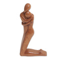 Wood Sculpture Together In Love Indonesia