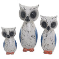 Wood Sculptures Wise Family Set Of 3 Indonesia