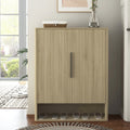 Wood Shoe Cabinet Storage Cabinet With Adjustable Shelves Hallway Cabinet Side Cabinet Entryway Cabinet