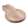 Wood Snowman Divided Serving Tray 15 L