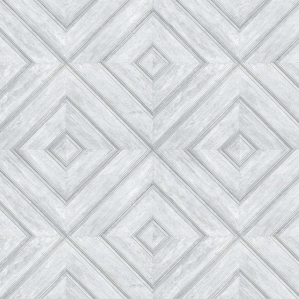 Wood Tile Wallpaper Wood In Grey Light Grey Dolphin Grey