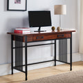 Wood Writing And Computer Desk
