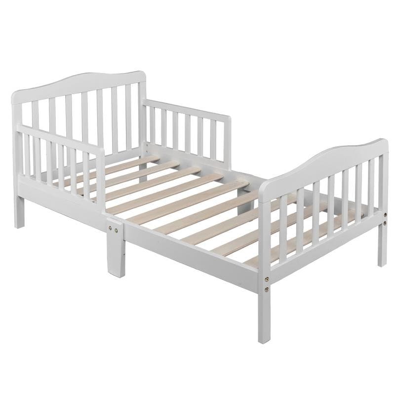 53 X30 Children Bedroom Furniture Wooden Toddler Bed With Guardrails