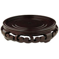 Handmade Wooden Carved Rosewood Pedestal Stand China