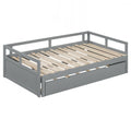 Wooden Daybed With Trundle