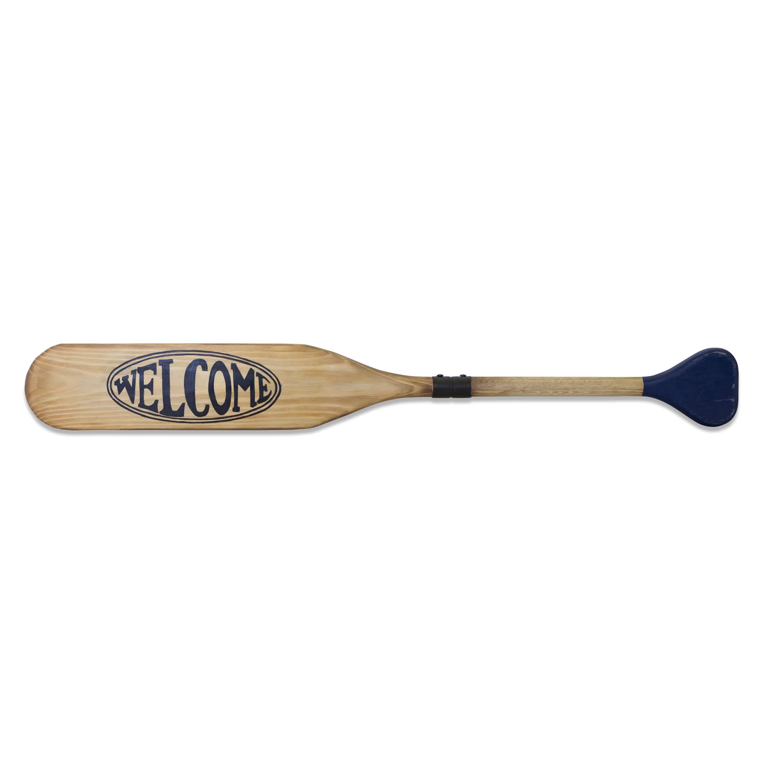 Wooden Oar Welcome Sign 35.5 L Multi Color