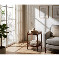 Wooden Serving Table Hugo Walnut