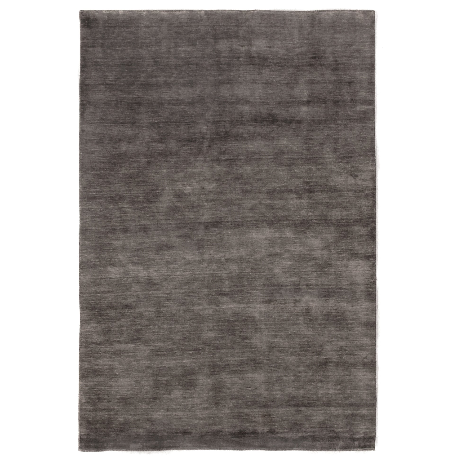 Wool Dove Handloomed New Zealand Wool Light Charcoal Area Rug 8 X 10