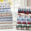 Woolrich Flannel Cotton Flannel Printed Sheet Set