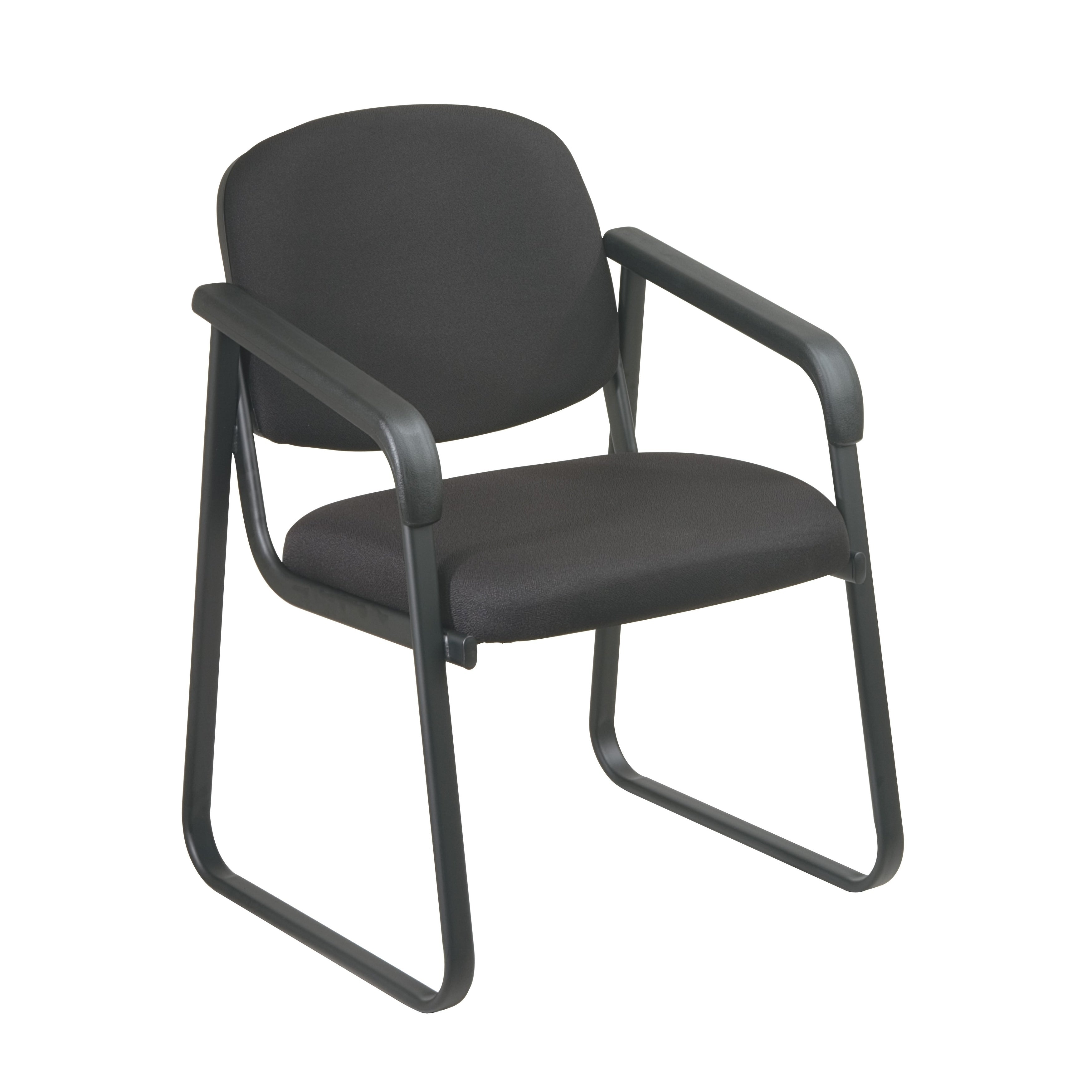 Deluxe Sled Base Arm Chair With Designer Plastic Shell