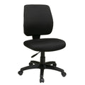 Work Smart Deluxe Task Chair With Ratchet Back Height Adjustment Without Arms