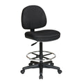 Office Star Work Smart Drafting Chair With Stool Kit