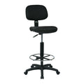 Office Star Work Smart Sculptured Seat And Back Drafting Chair