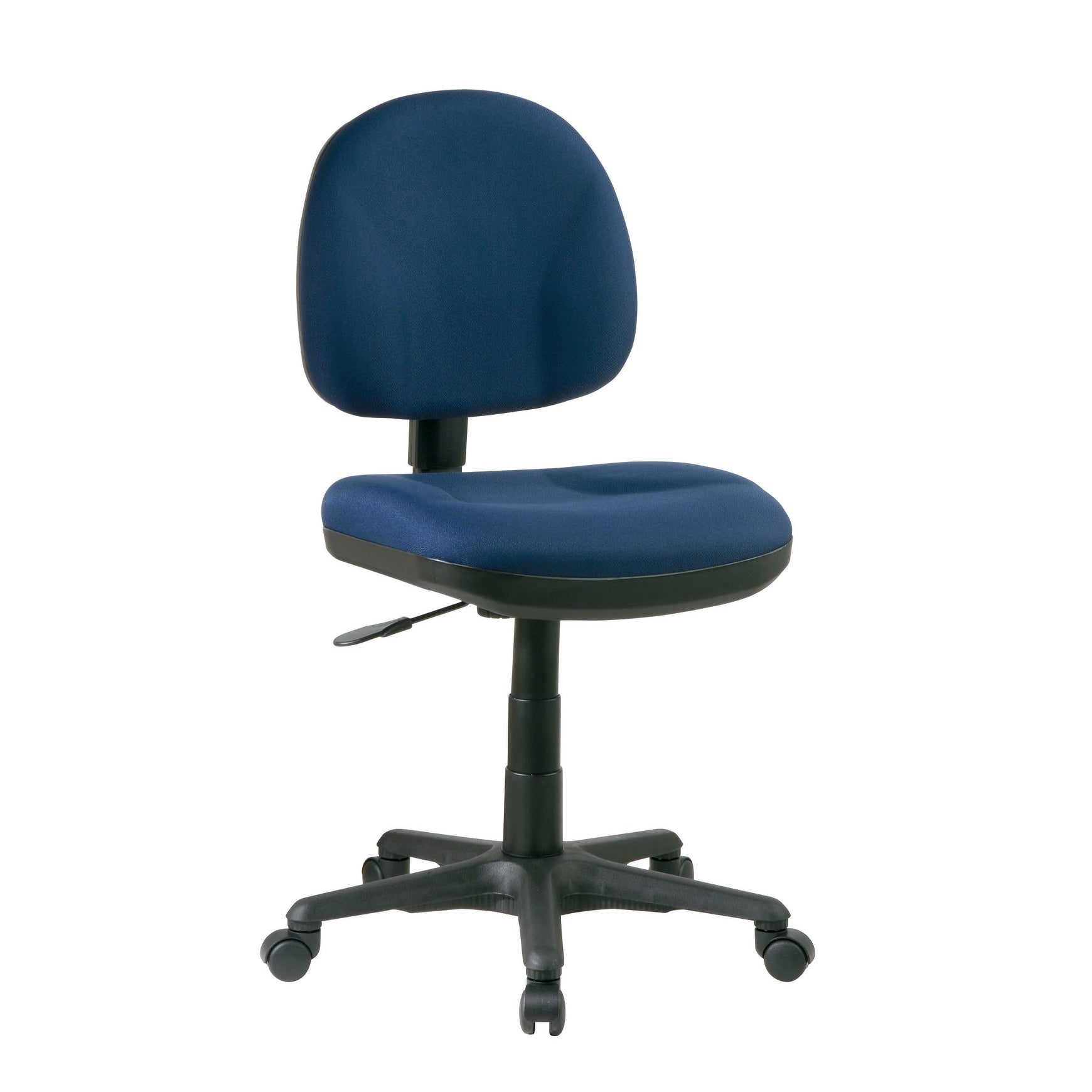 Work Smart Sculptured Task Chair Without Arms