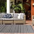 Geometric Bohemian Indoor Outdoor Area Rug