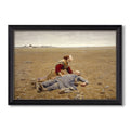 Worn Out 1889 Hans Andersen Brendekilde Custom Framed Canvas