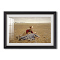 Worn Out 1889 Hans Andersen Brendekilde Custom Framed Print