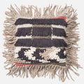 Woven Bohemian Fringe Grey Multi 18 Inch Throw Pillow Or Pillow Cover