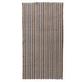 Woven Cotton Terry Bath Towel With Geometric Pattern 54.0 L X 28.0 W X 0.25 H