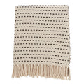 Woven Dash Design Throw Blanket