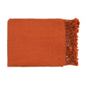 Woven Leafy Acrylic Throw Blanket