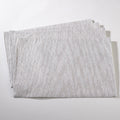 Woven Metallic Fused Design Placemat Set