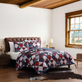 Wrangler Rodeo Patchwork Cotton Reversible Quilt Set