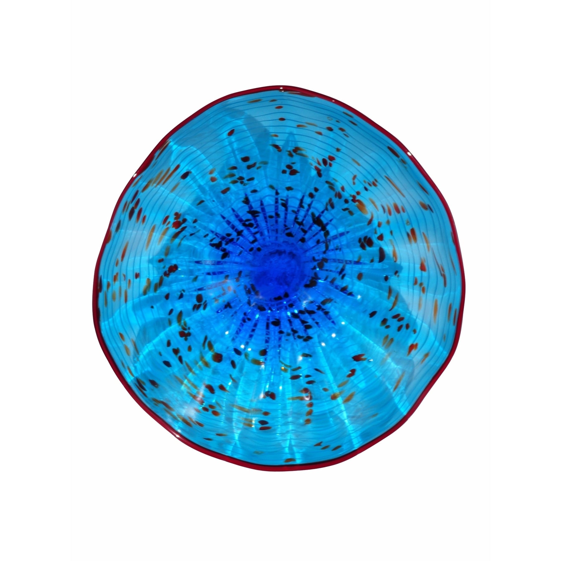 Wrightwood Hand Blown Art Glass Wall Art D Cor 12 Inch
