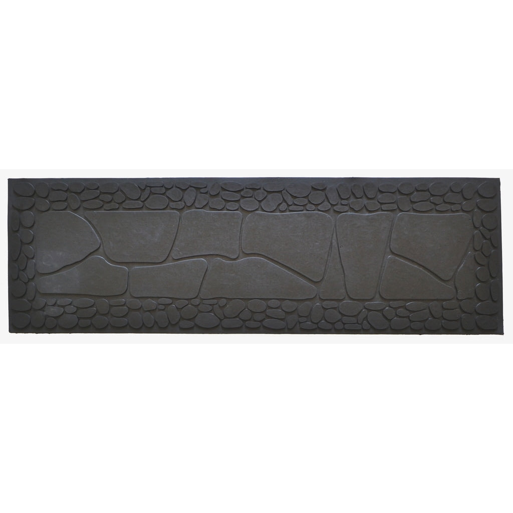 Wrought Iron Stone Step Mat Doormat